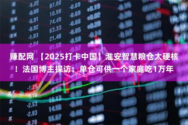 赚配网 【2025打卡中国】淮安智慧粮仓太硬核！法国博主探访：单仓可供一个家庭吃1万年