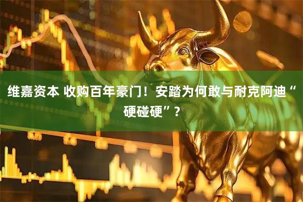 维嘉资本 收购百年豪门！安踏为何敢与耐克阿迪“硬碰硬”？